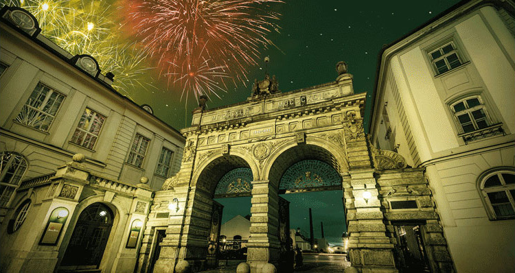 Hlavní vstup na Pilsner Fest