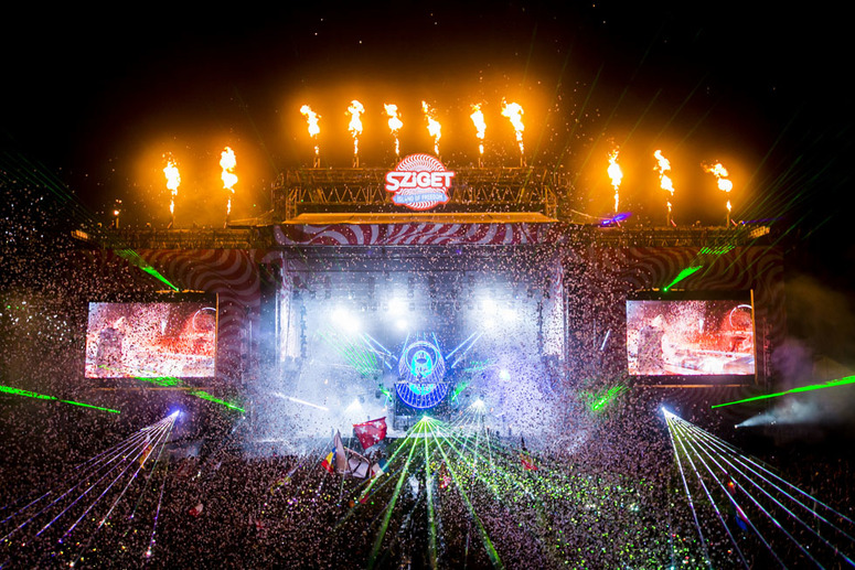 Oblíbené fotky z festivalu Sziget 2014