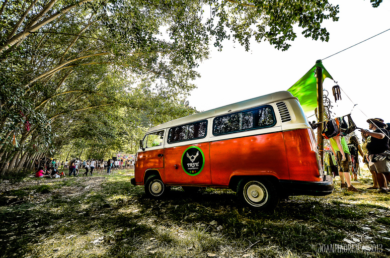 Kempování na festivalu Mysteryland 2013