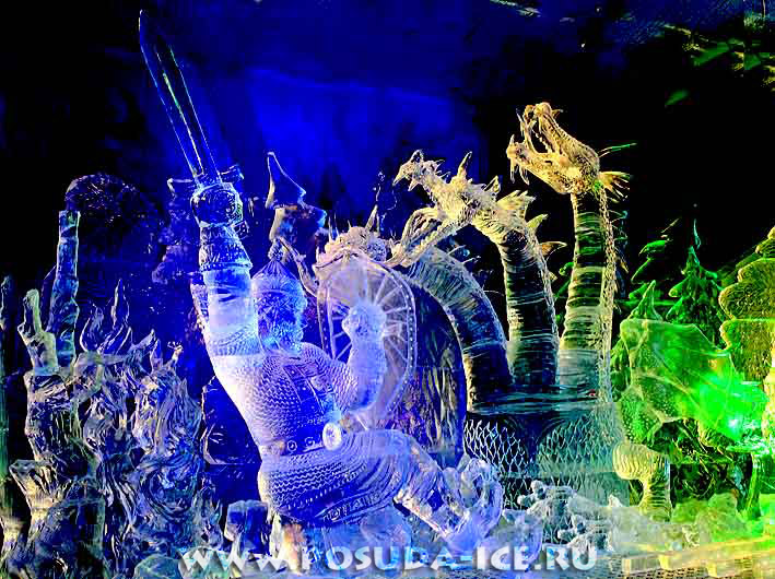 Galerie ledových soch v Moskvě