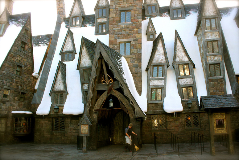 Restaurace U Tří košťat v Hogsmeade Village