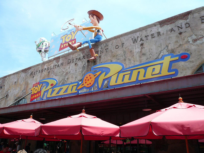 Pizza Planet z Walt Disney Hollywood Studios